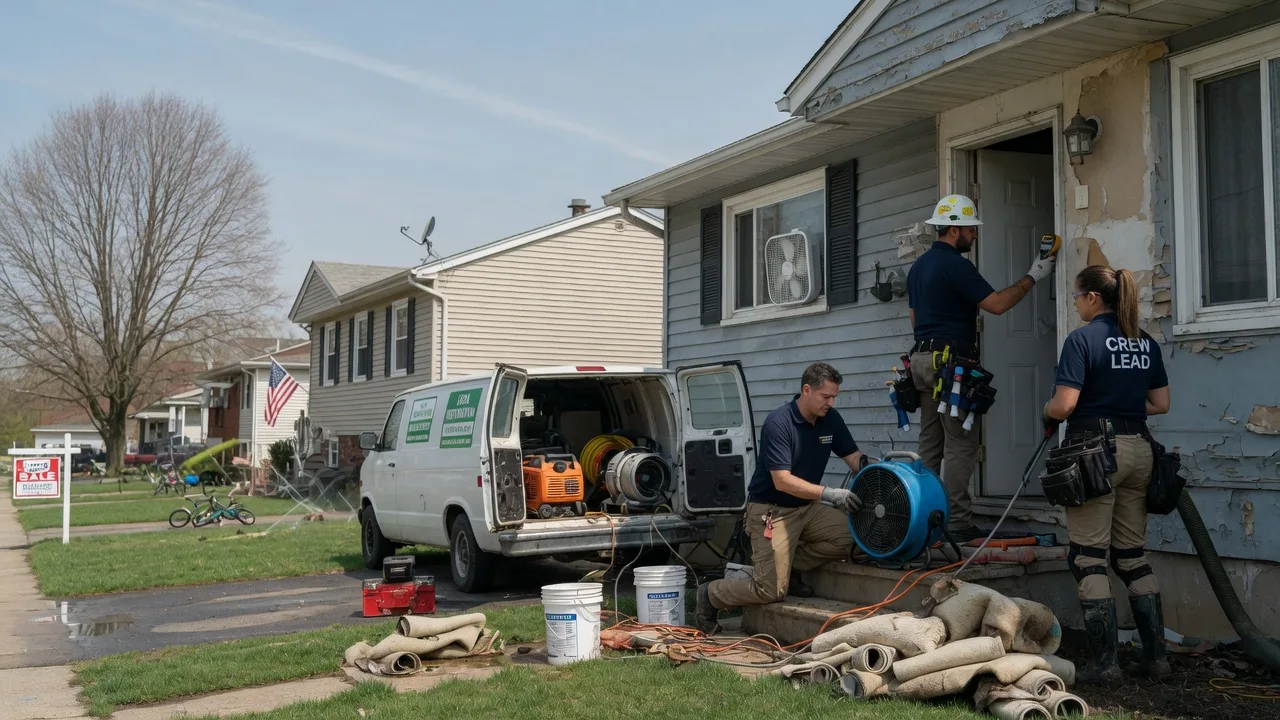 Flood Cleanup in Neponset, IL near me