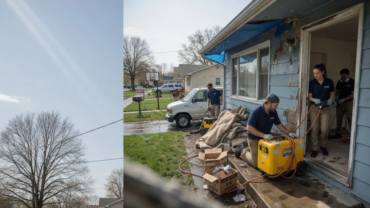 Basement Flood Cleanup in Neponset, IL near me